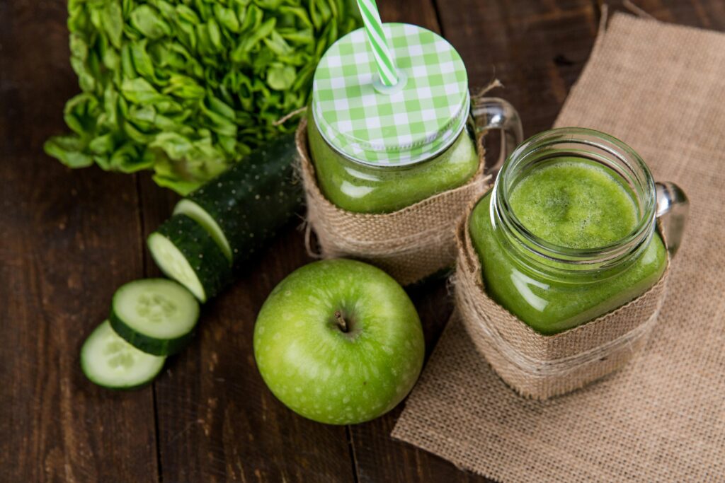 Green Smoothie with Collagen.