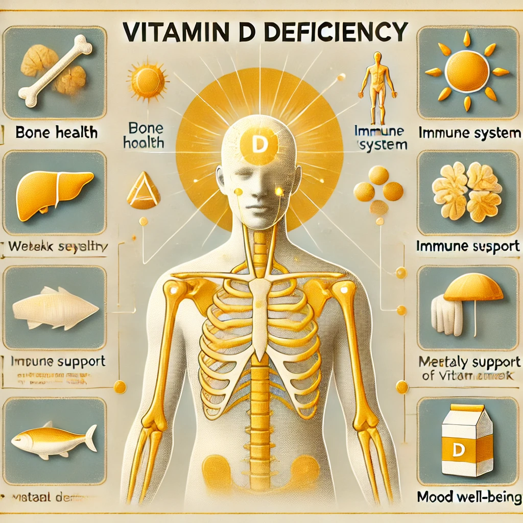 Vitamin D Deficiency and Its Broader Health Implications.